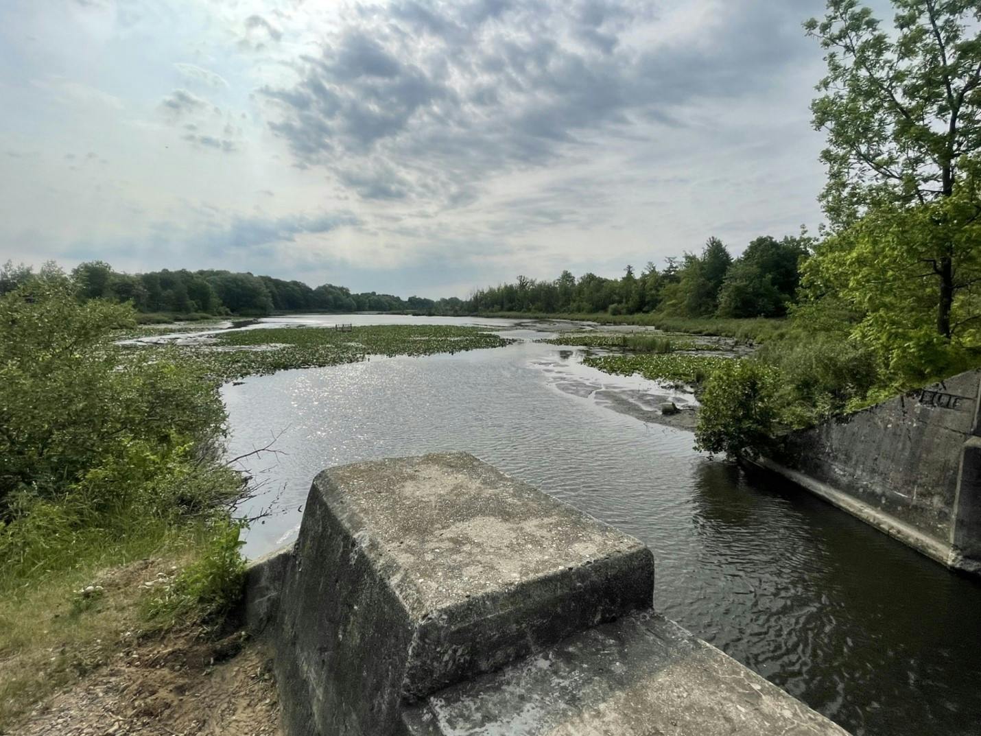 Site of observation deck