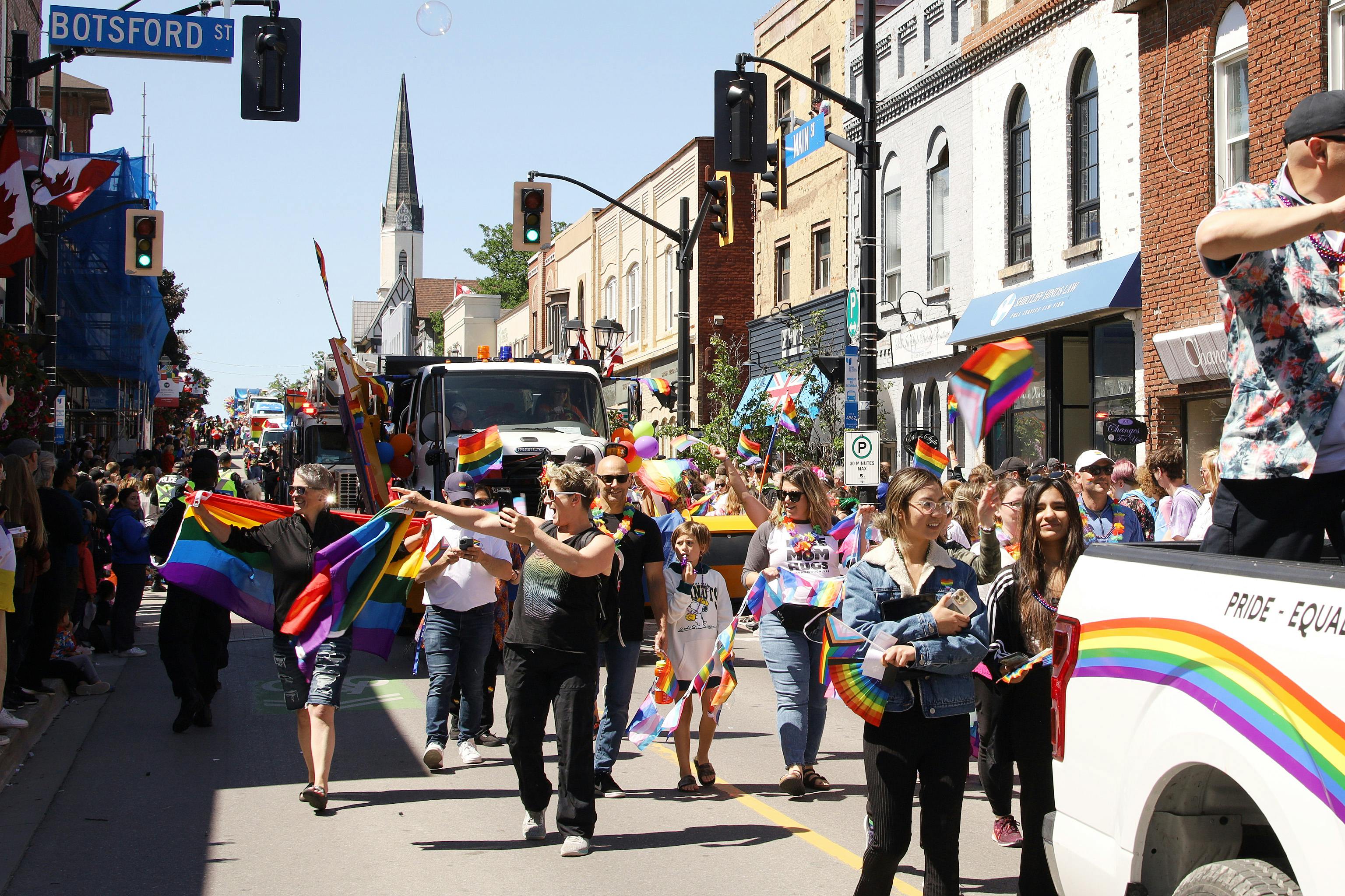 York Pride Parade in Newmarket