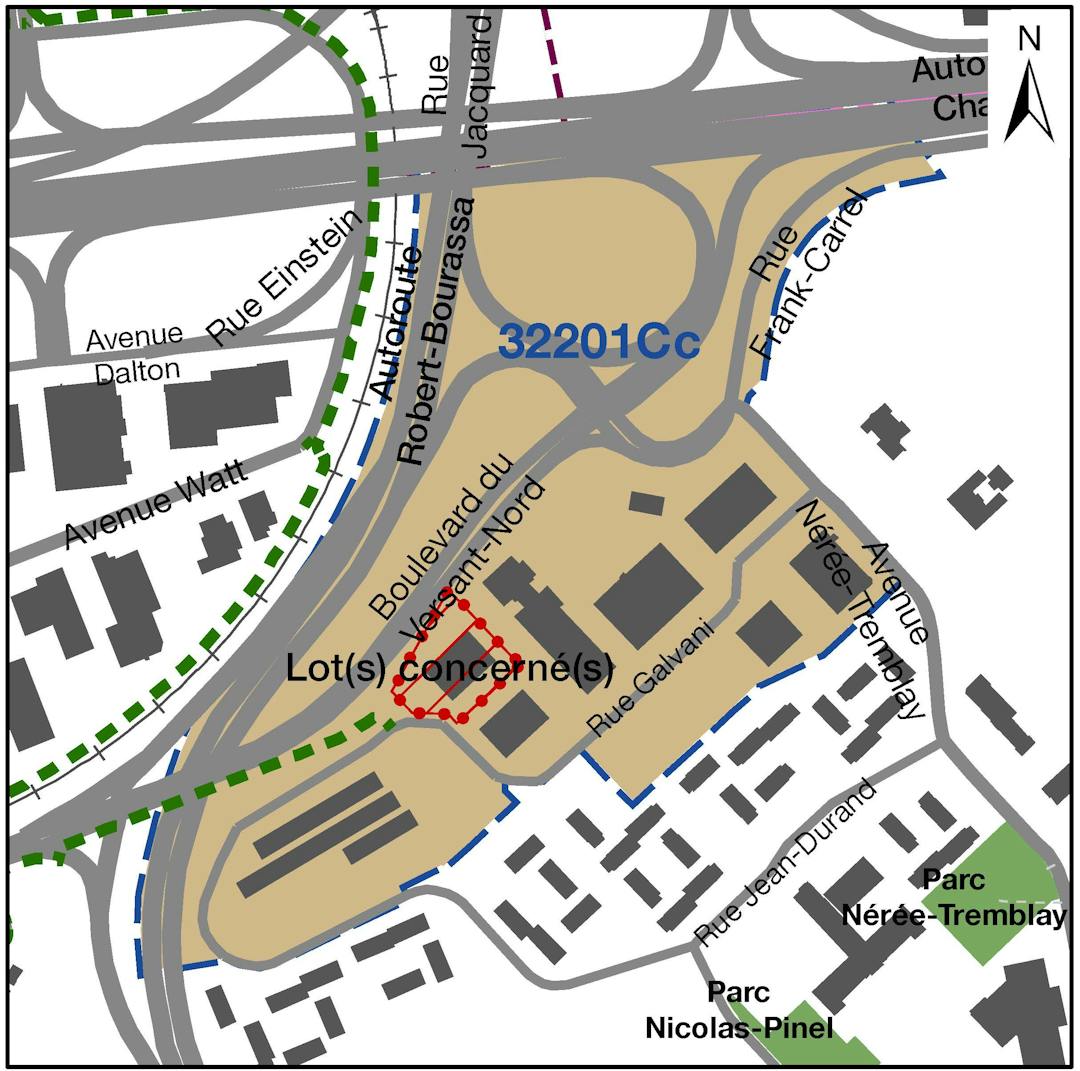 Carte arrondissement de Sainte-Foy–Sillery–Cap-Rouge