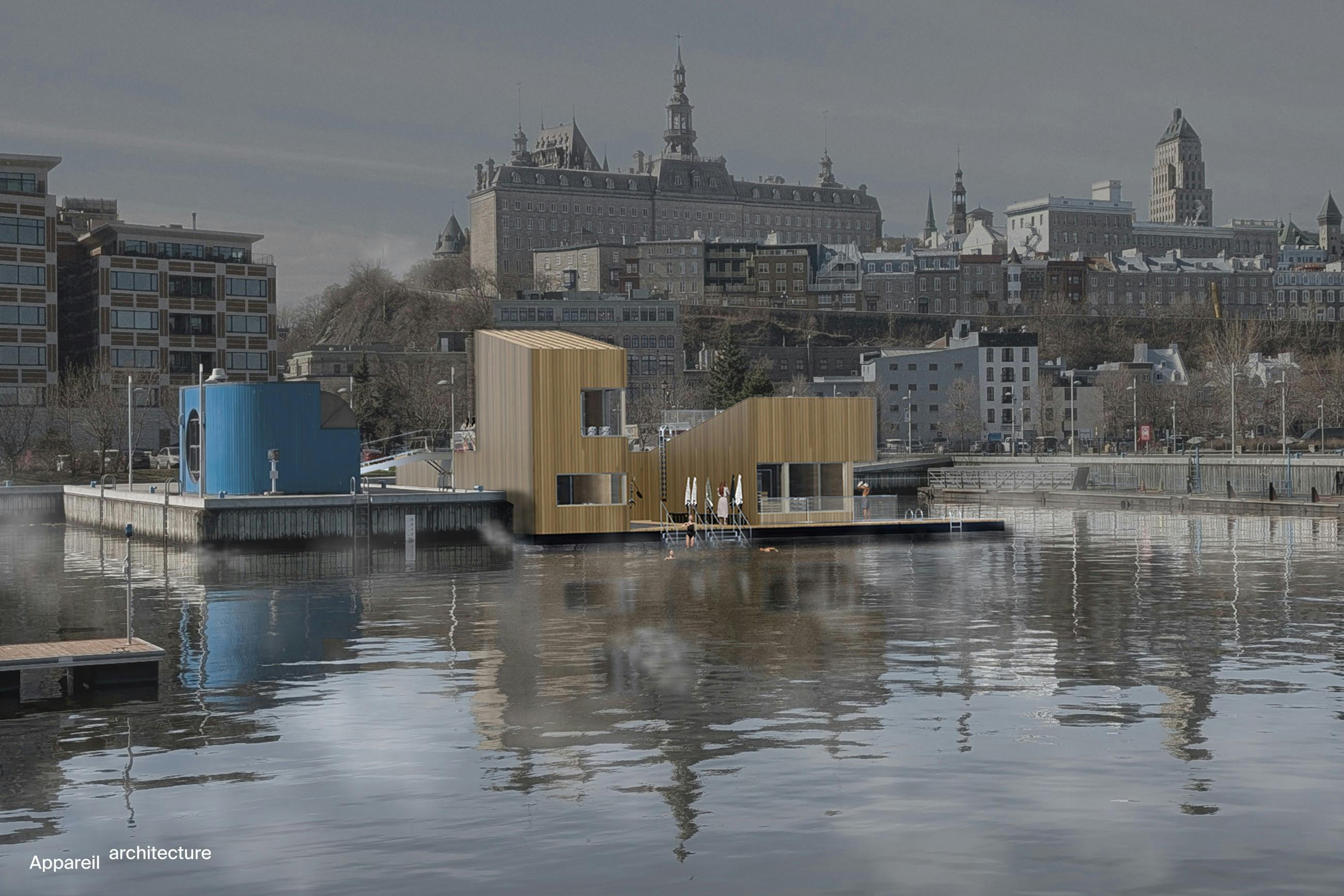 Vue vers la rue des Remparts