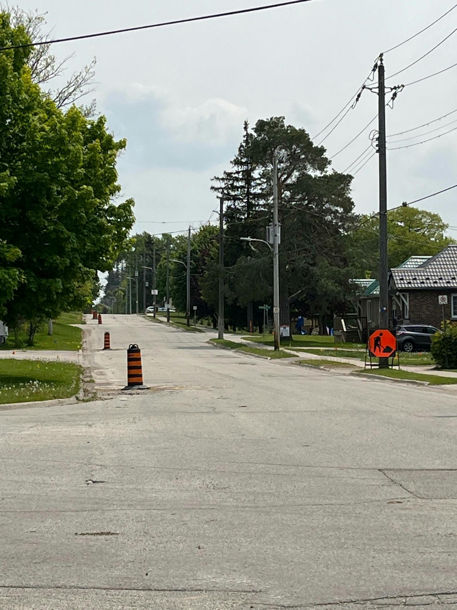 Yonge St Road Construction May 23, 2023