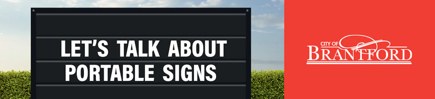 Let's Talk about portable signs