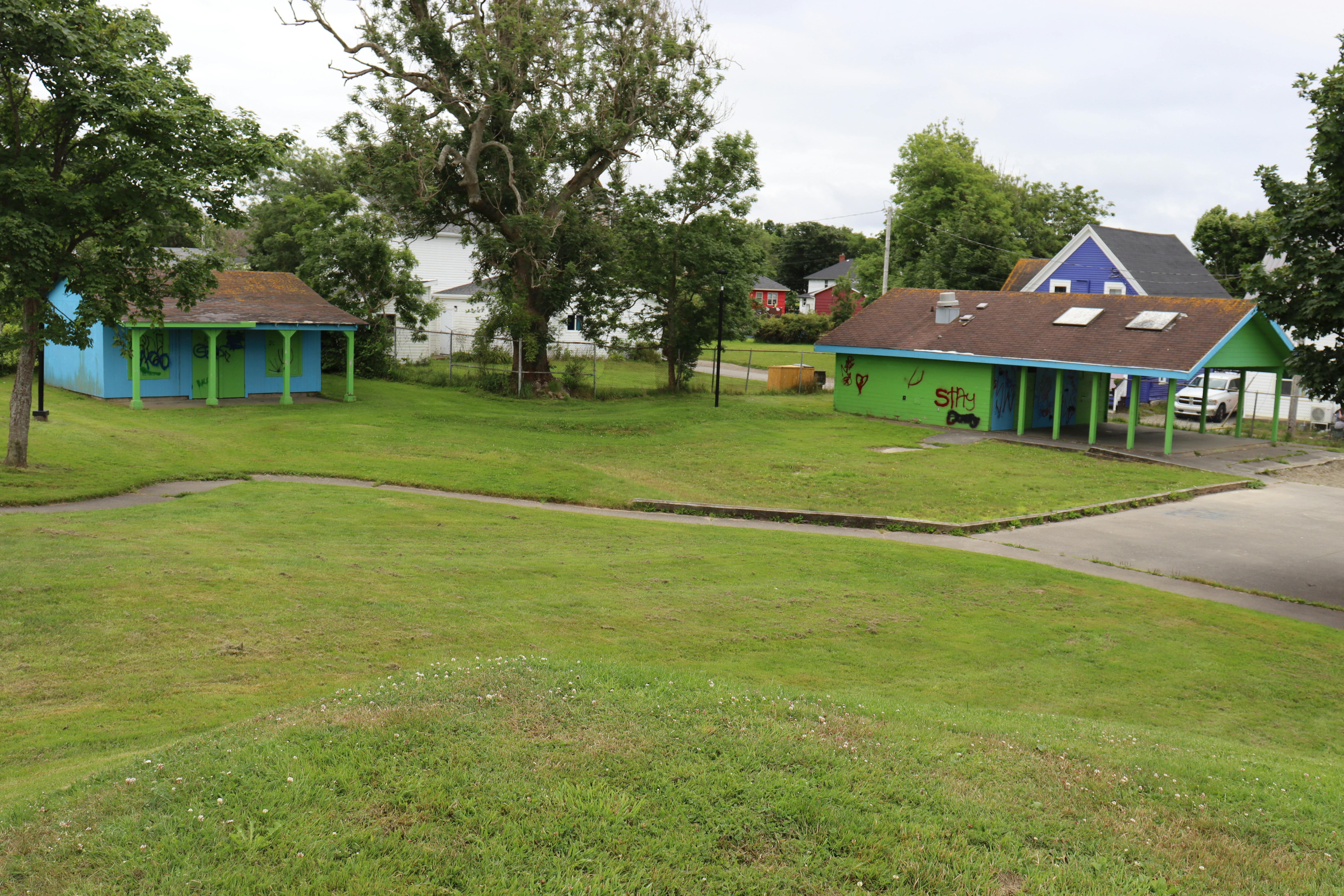 South Playground looking southeast.