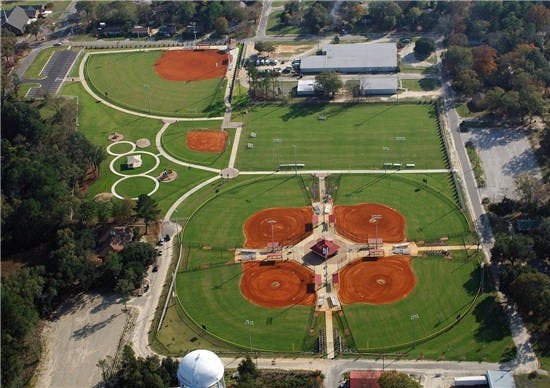 Baseball Diamond Configuration - Lemon Park, South Carolina