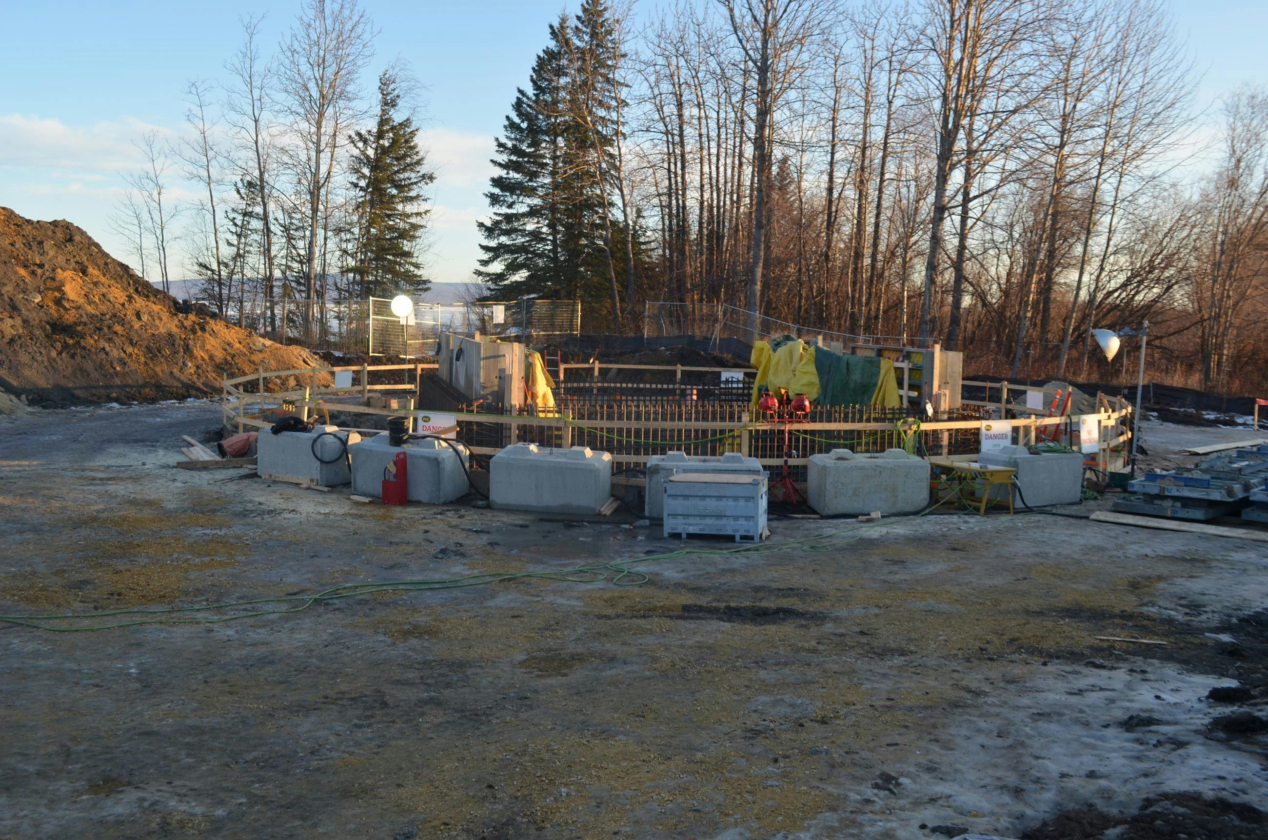 Pump Station Construction