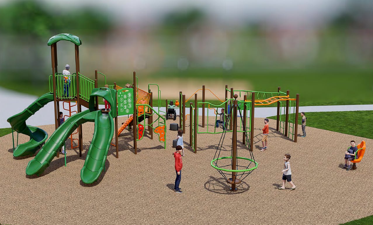 Play Structure Design Rendering