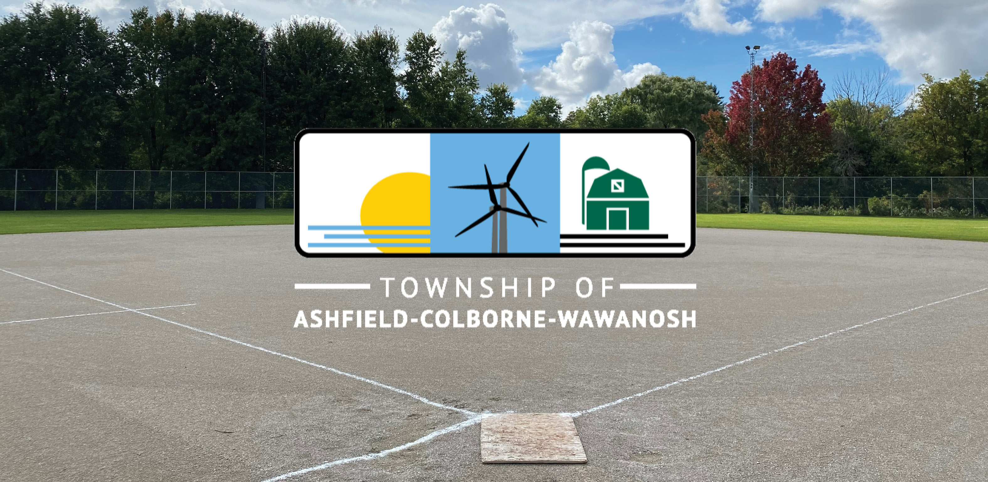 Baseball Diamond and ACW logo