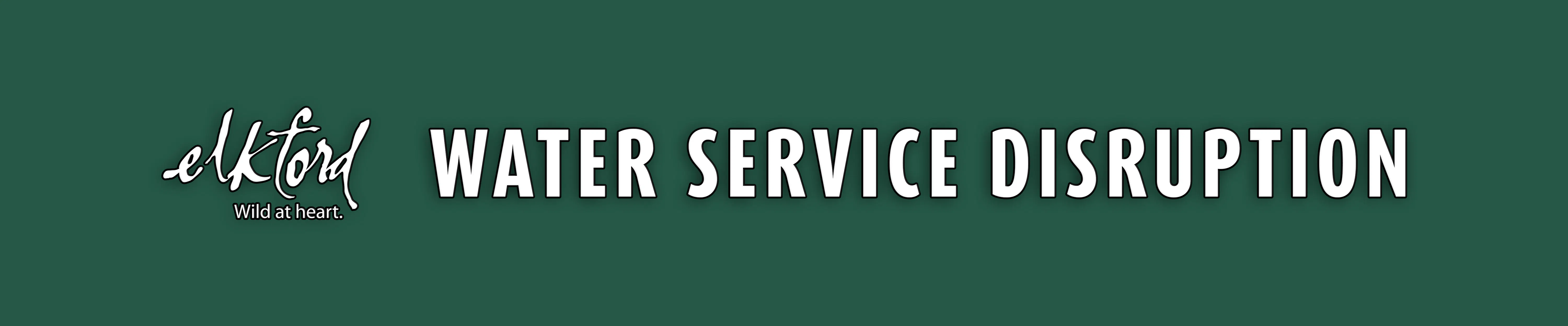 Water Service Disruption