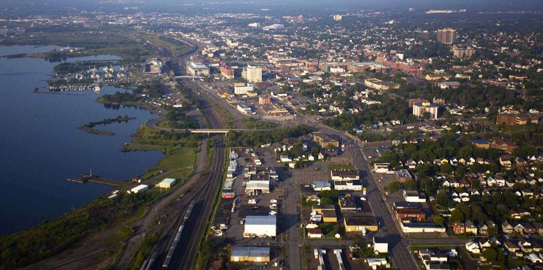 Aerial View of Thunder Bay