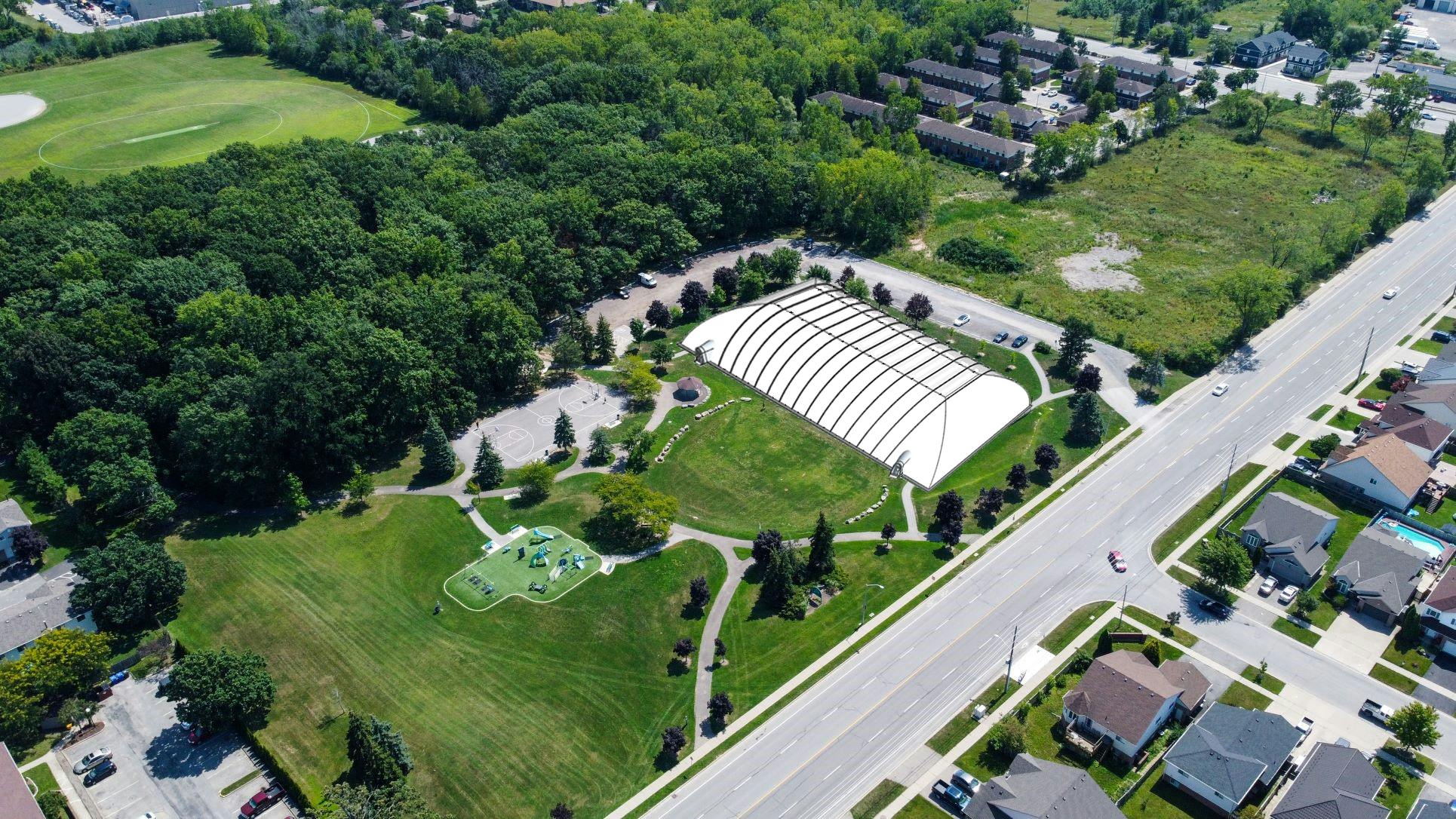 John N. Allan Park Tennis Dome | Let's Talk Niagara Falls