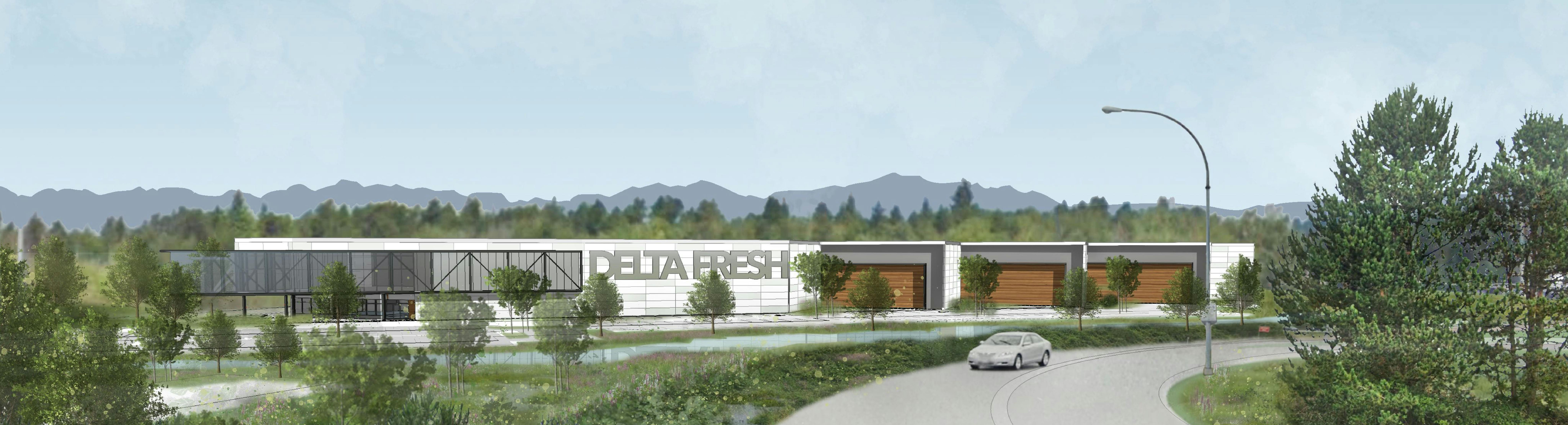 Rendering from 64 Avenue Off-ramp