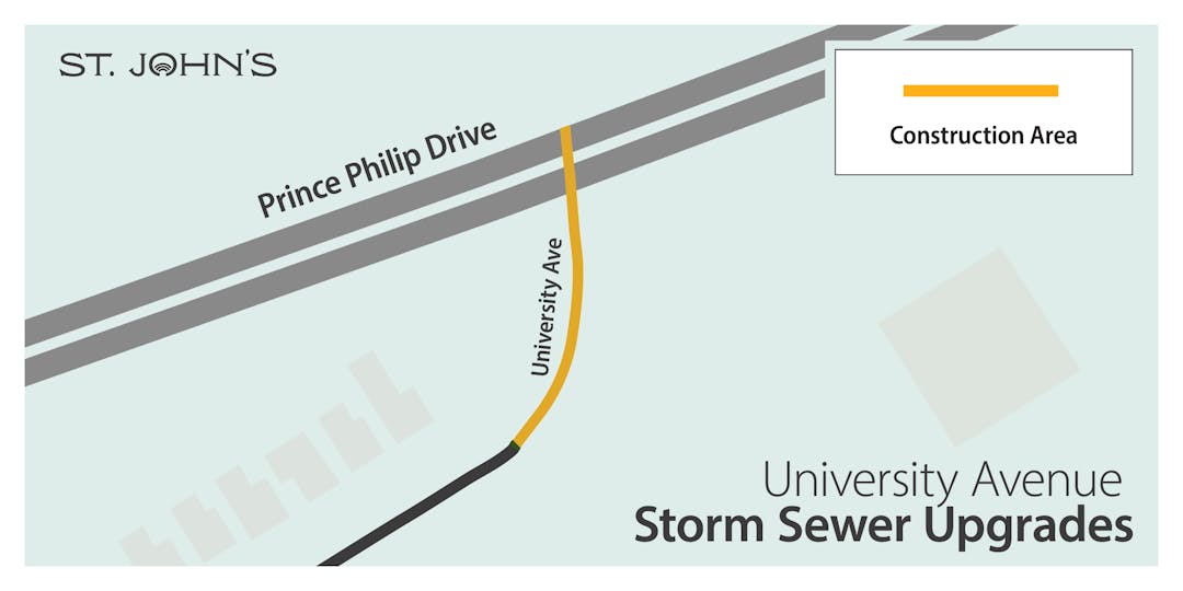 Map of Elizabeth Ave Reconstruction and Shared Use Path Project - Phase 1 and Phase 2