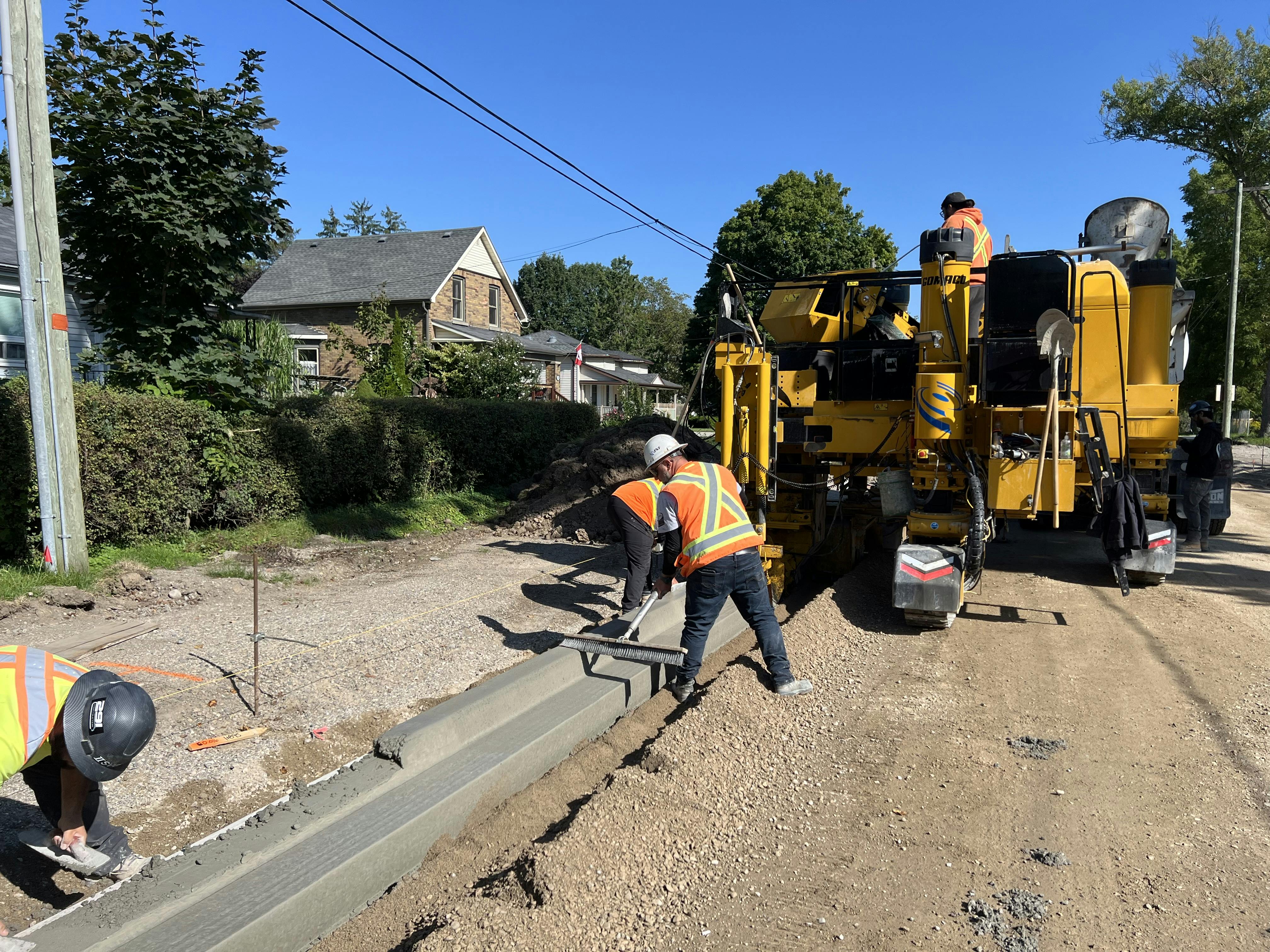 St. George Street curb placement