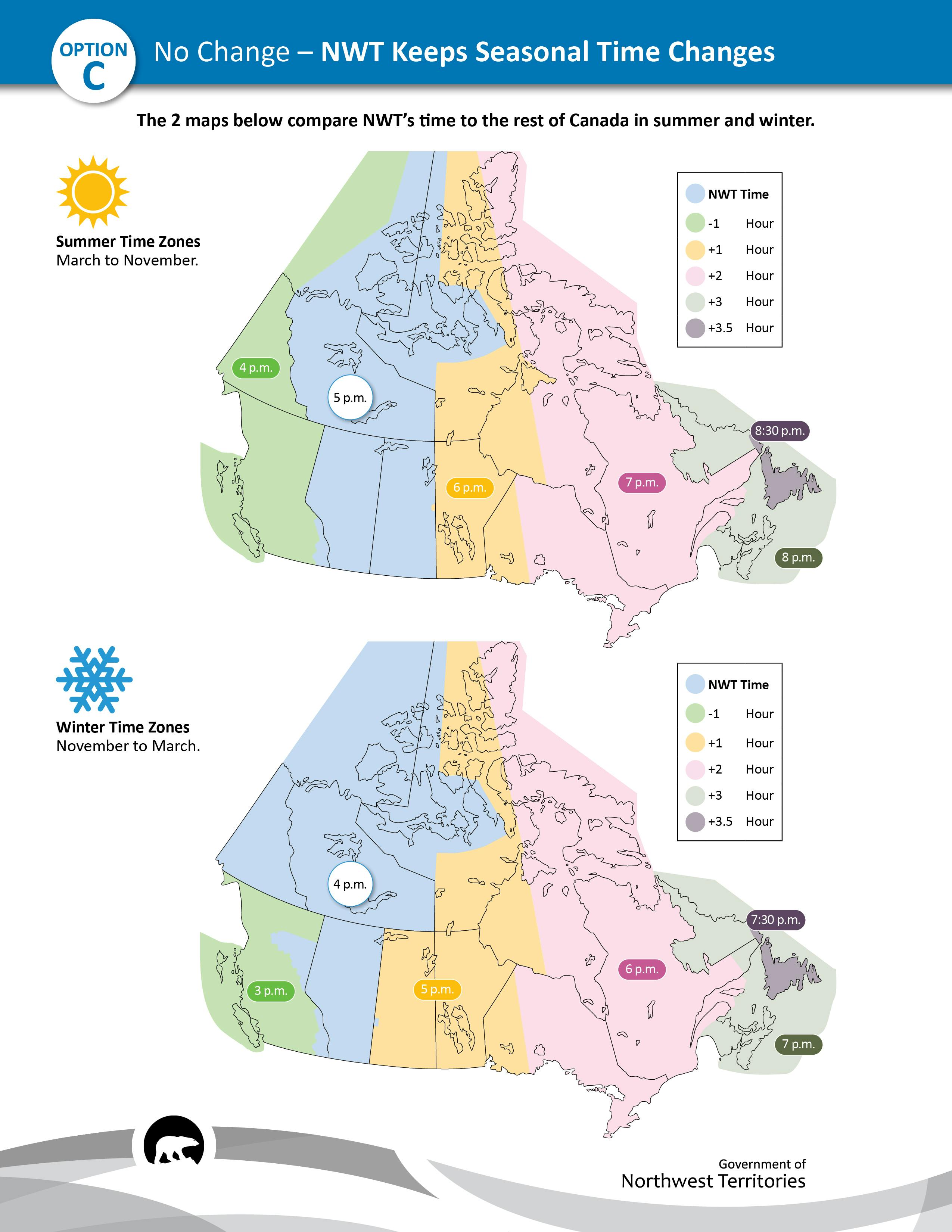Seasonal Time Change | Have Your Say - Government of Northwest Territories