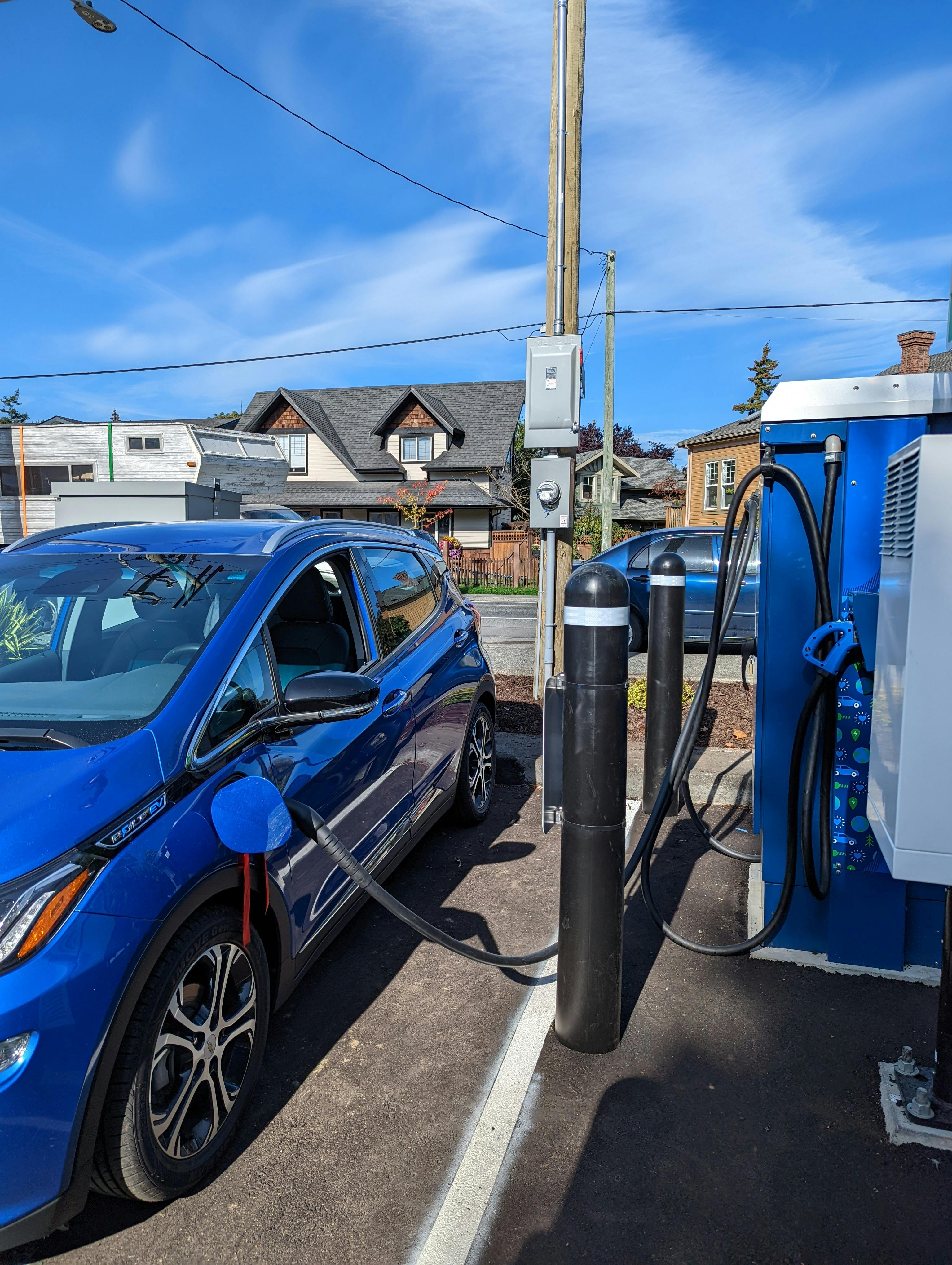 DCFC charger in Vic West