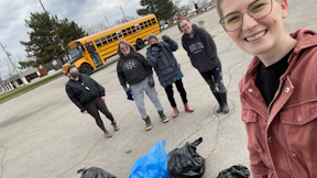 KNK Group Clean Up #CleanBrantford #TrashTag