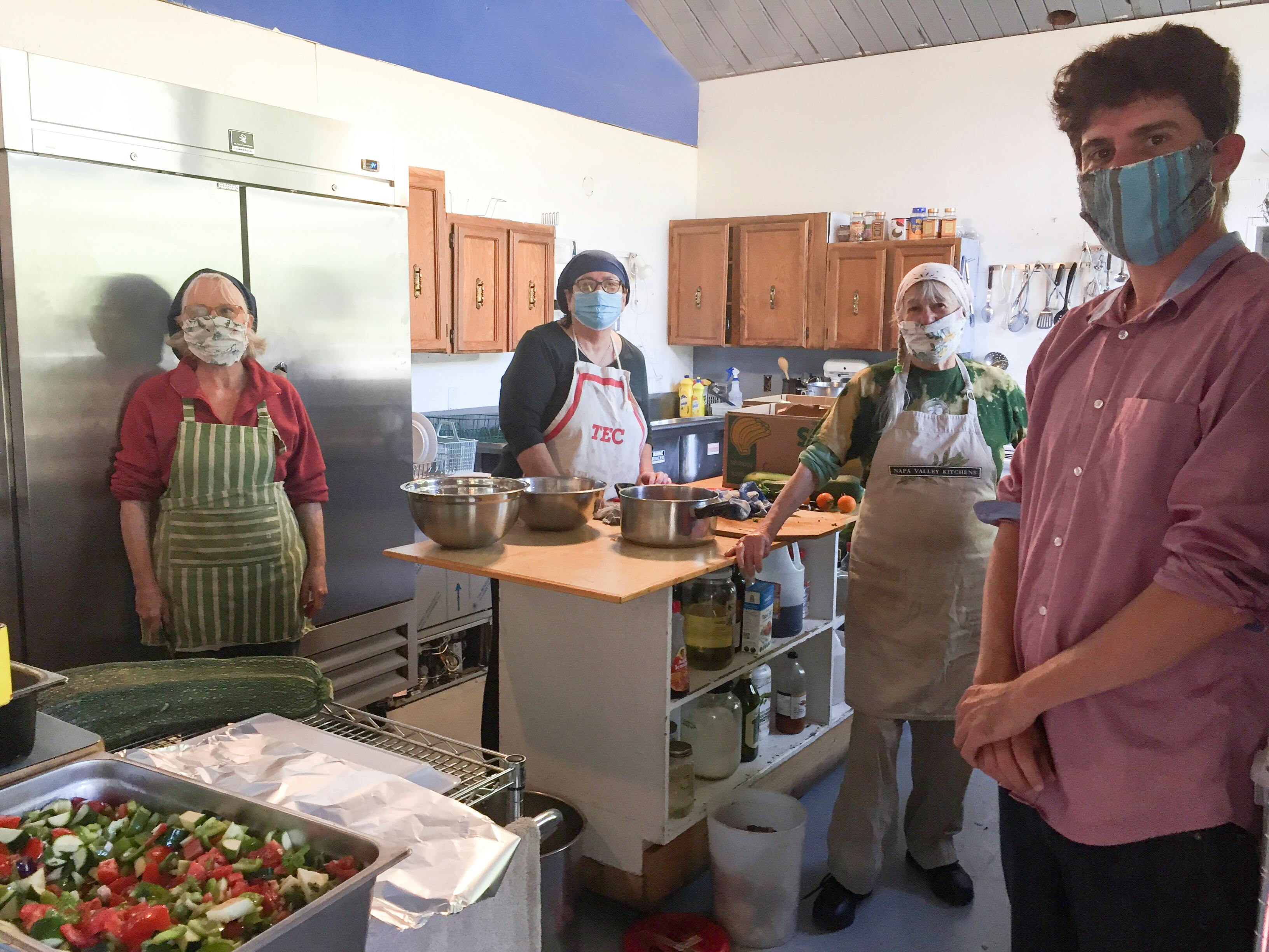 The HOPE Kitchen and Food Bank on Hornby Island used their grant-in-aid to enhance sanitation equipment and measures.