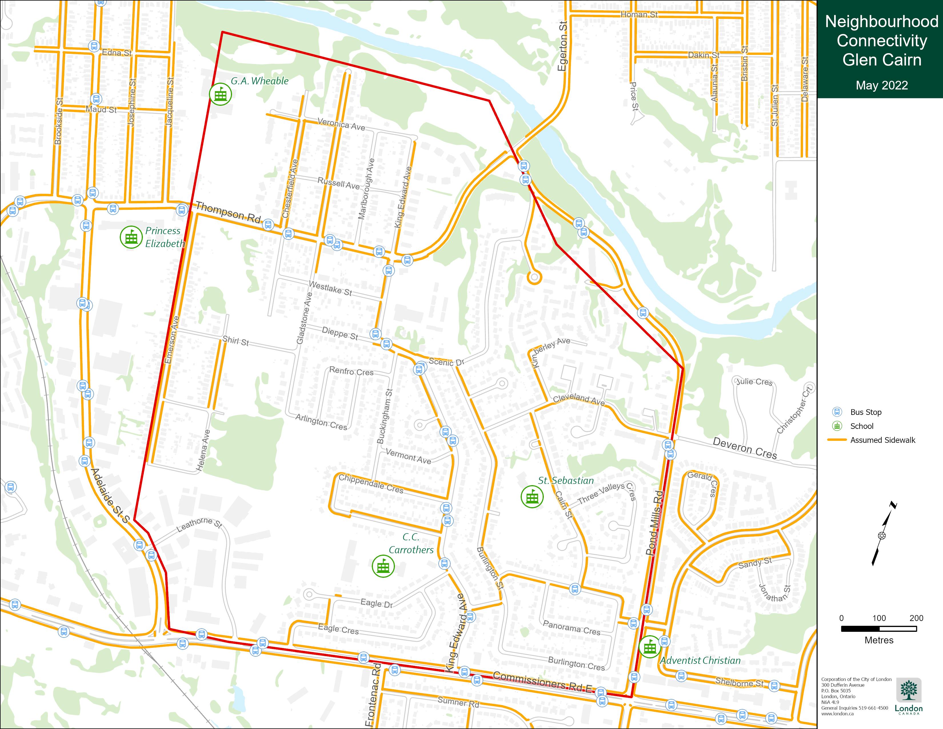 Glen Cairn map with boundary and sidewalks.jpg