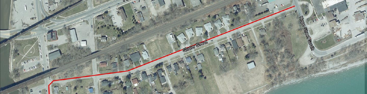 Aerial Image of Shuter Street