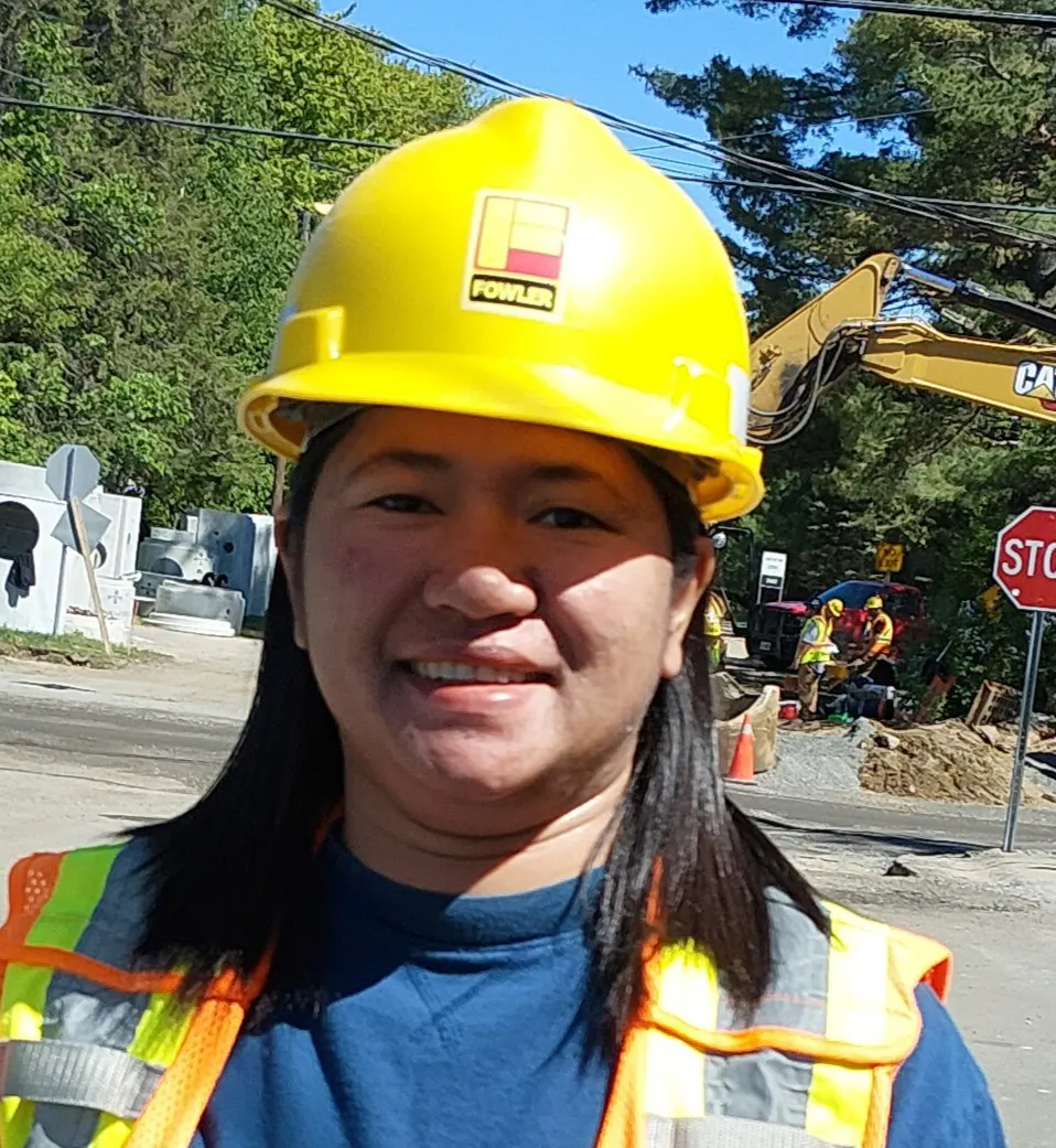Team member, Janyn Lyza Malig (Fowler Construction)