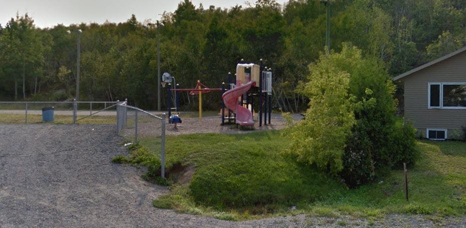 Eyre Playground, Sudbury - BEFORE