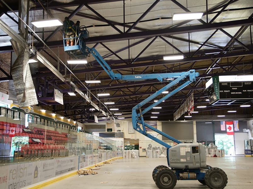 New Ceilings at Recreation Complex