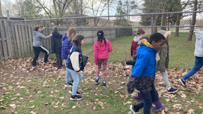 Earth day clean up @Madonna Della Libera