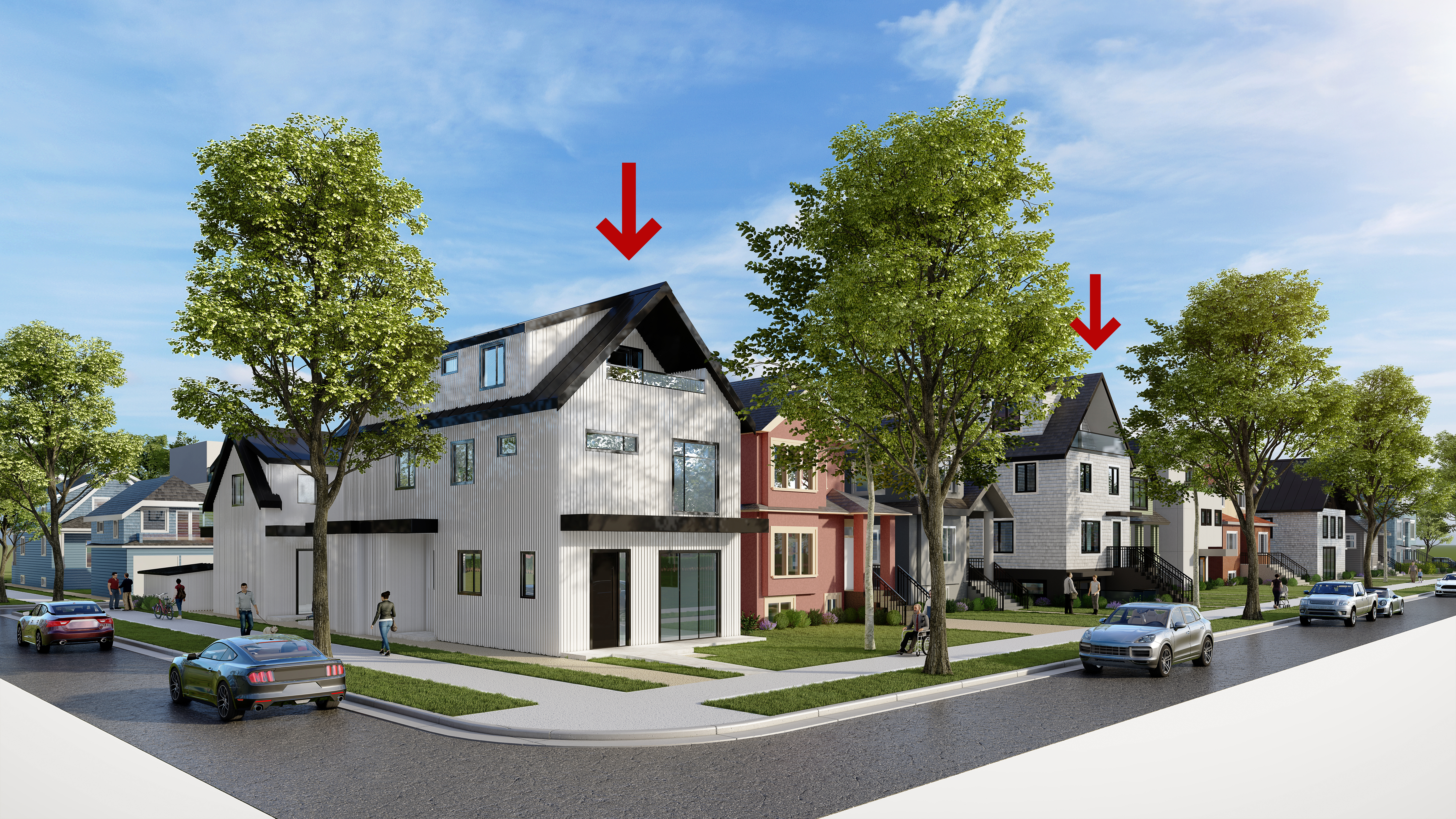 NEIGHBORHOOD 251 DP-MID サイズL Supporting Illustrations (Gallery) | Adding missing middle