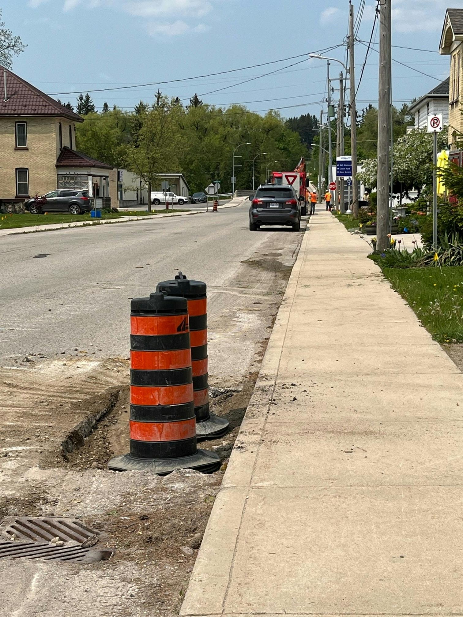 Yonge St Road Construction May 23, 2023