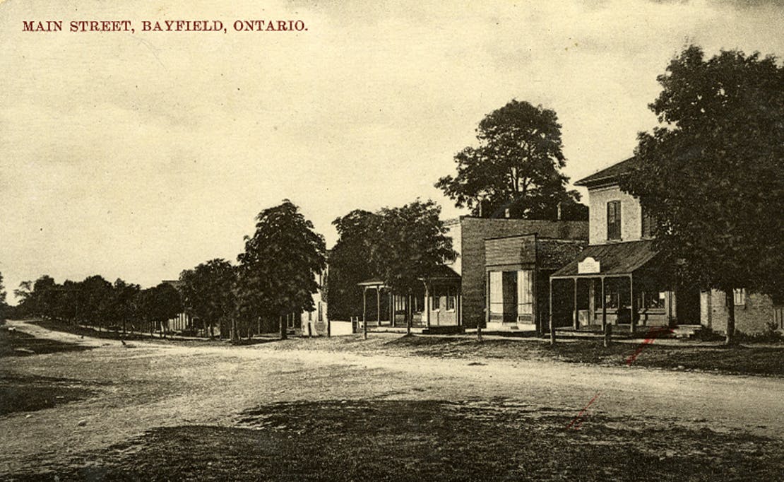 Main Street N Bayfield East side.png