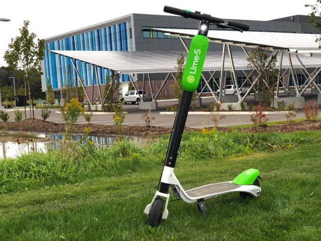 Example e-scooter (City of Waterloo)