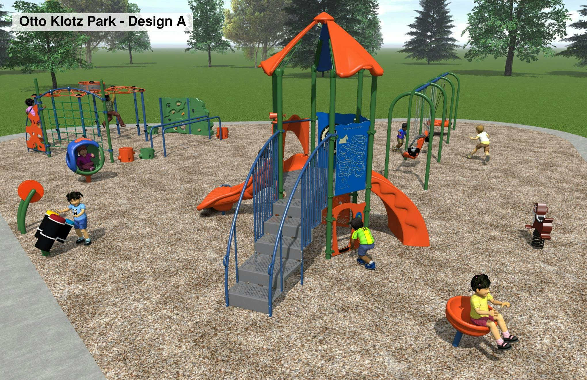 Otto Klotz Park - Design A - Chosen Playground