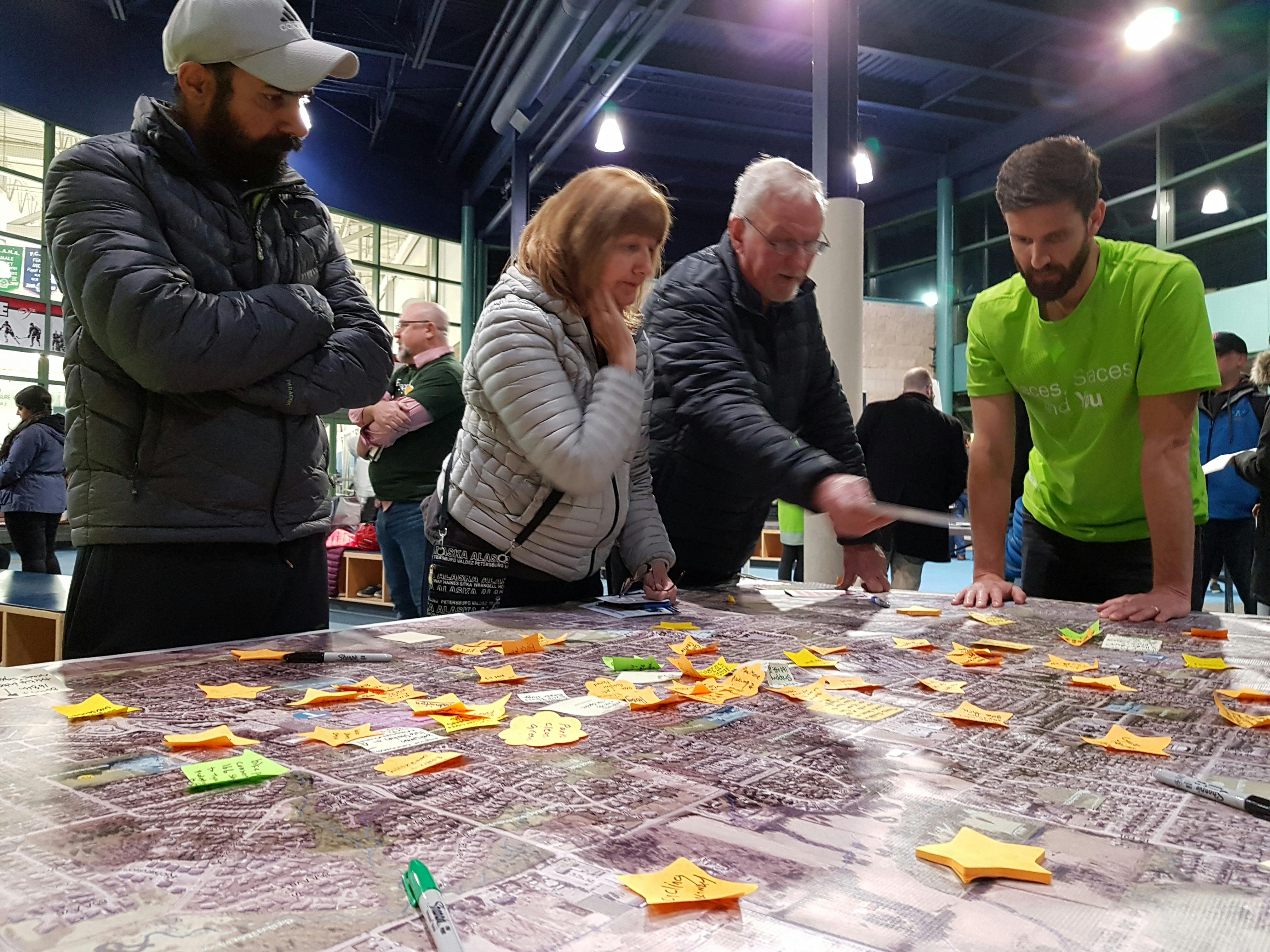 Sticky Note exercise in Fleetwood