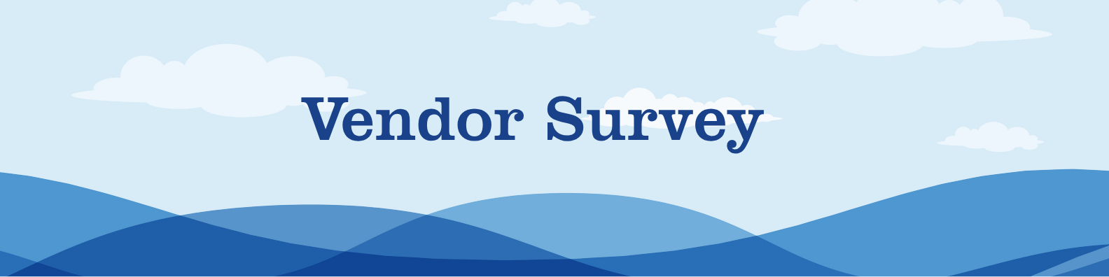 Vendor Survey