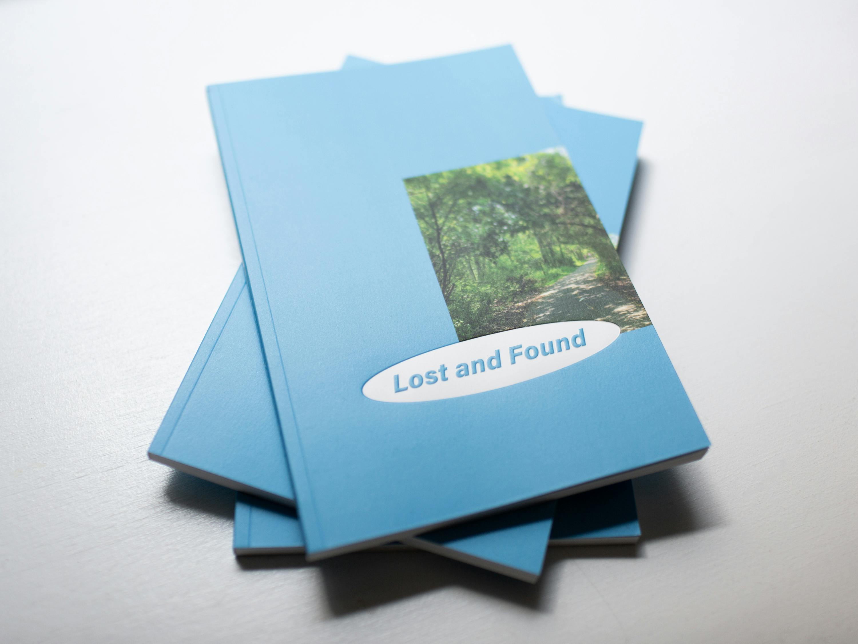 Lost and Found Project Publication. Photo by Mark Bennett.