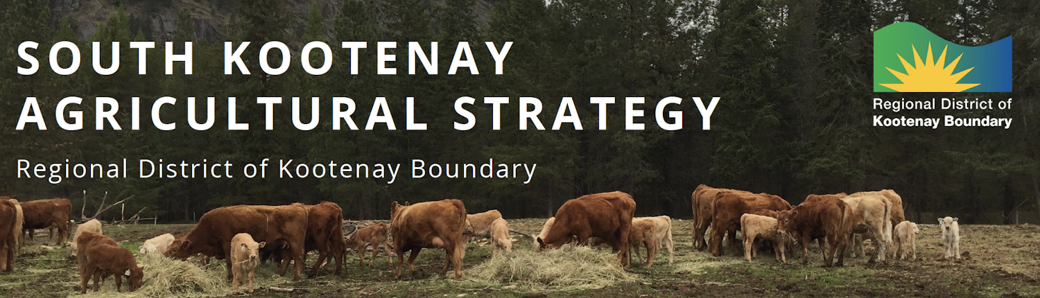 South Kootenay Agricultural Strategy