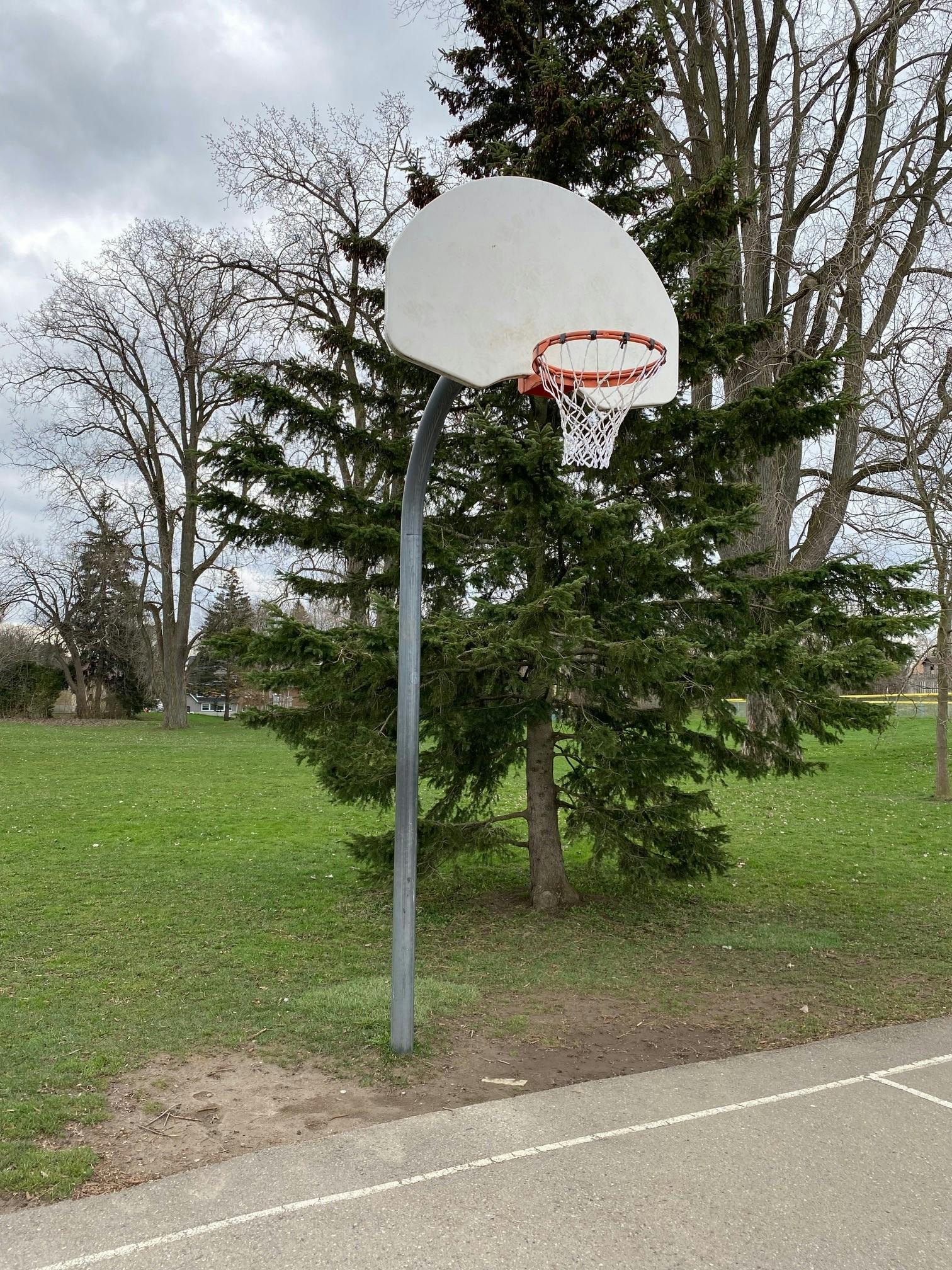 West Lions Park existing basketball court