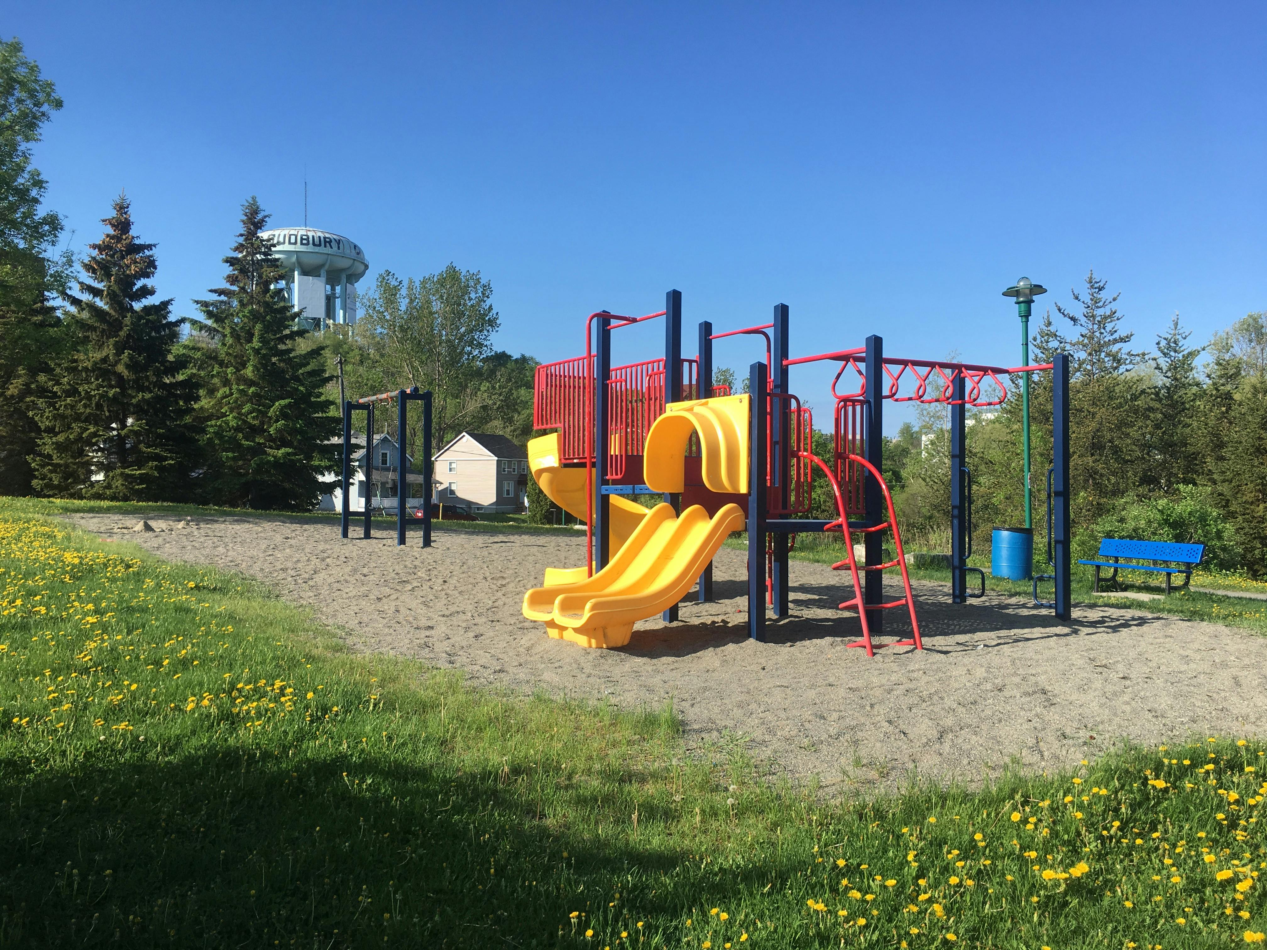 St. Joseph Playground, Sudbury - BEFORE