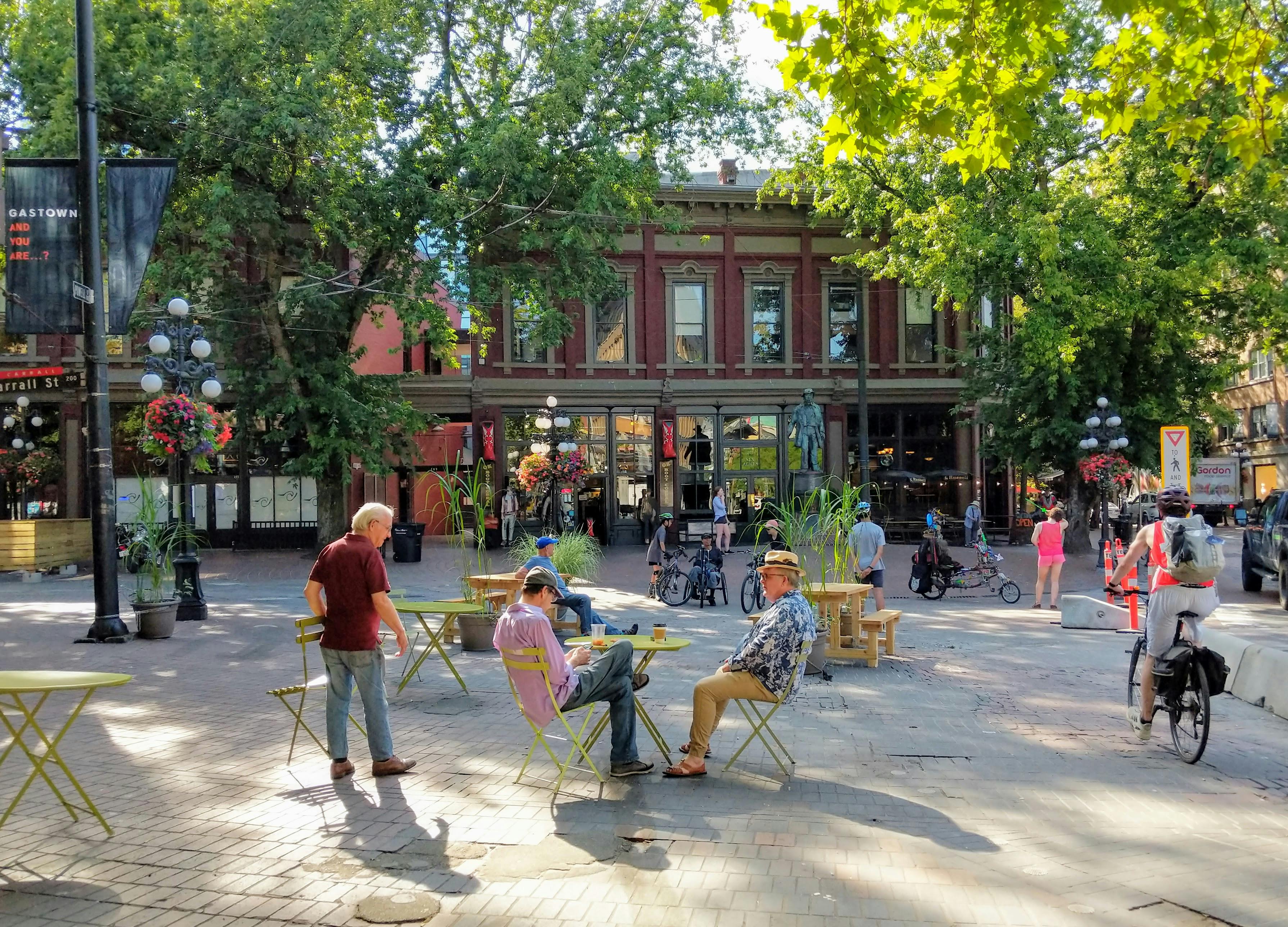 Carrall St Pop-up Plaza