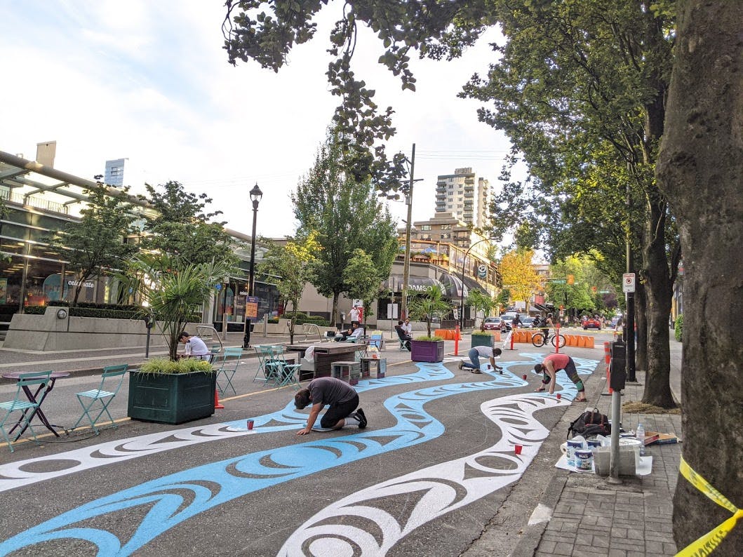 Bute & Alberni Pop-up Plaza