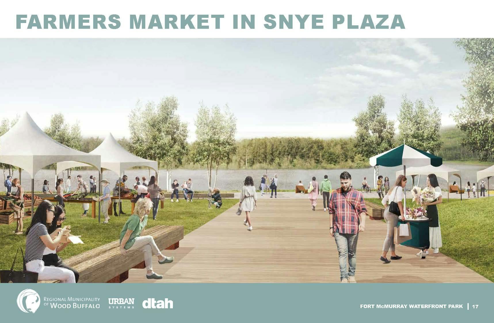 Final Conceptual Design Snye Point Outdoor Event Space Participate Wood Buffalo