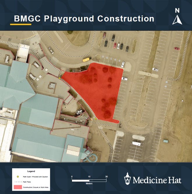 New Playground Location at BMGC 