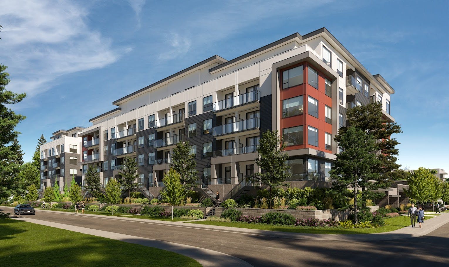 View from the corner of 53 Street and 48A Avenue