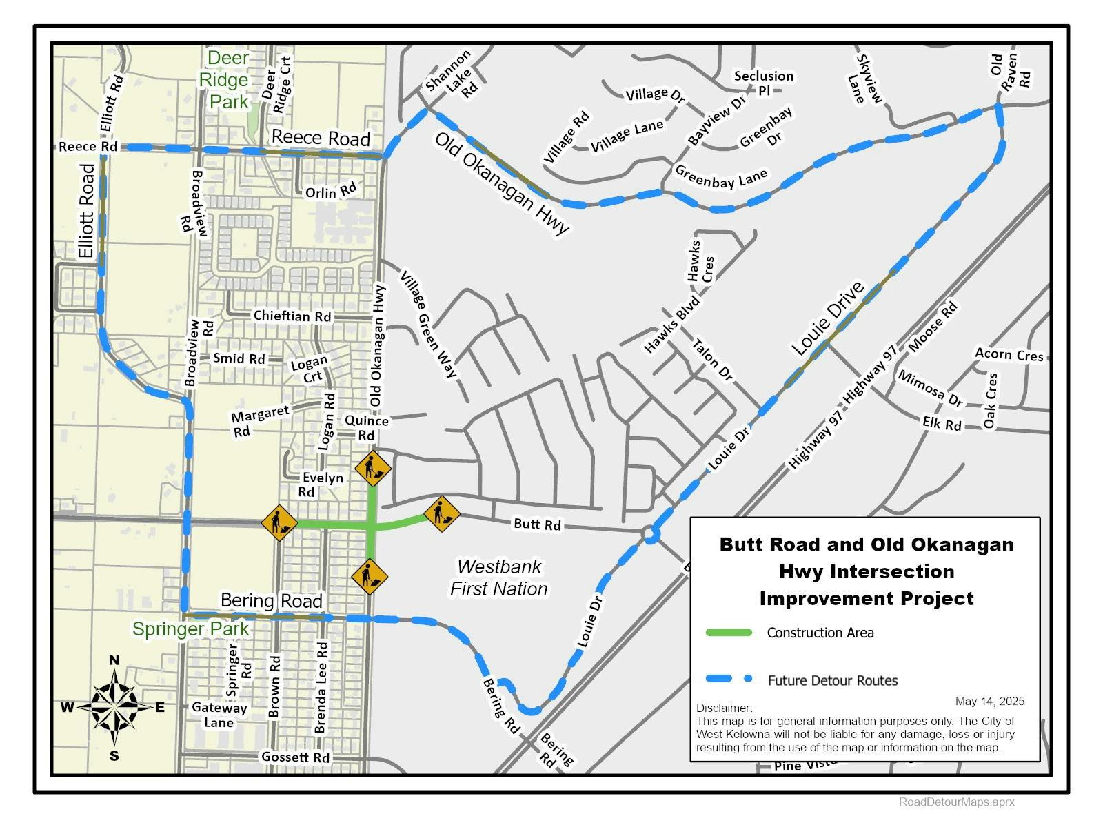 Butt Road and Old Okanagan Highway Intersection Map.jpg