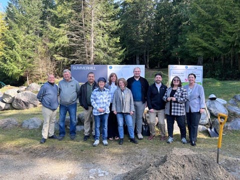 Community Hall Groundbreaking Group Picture