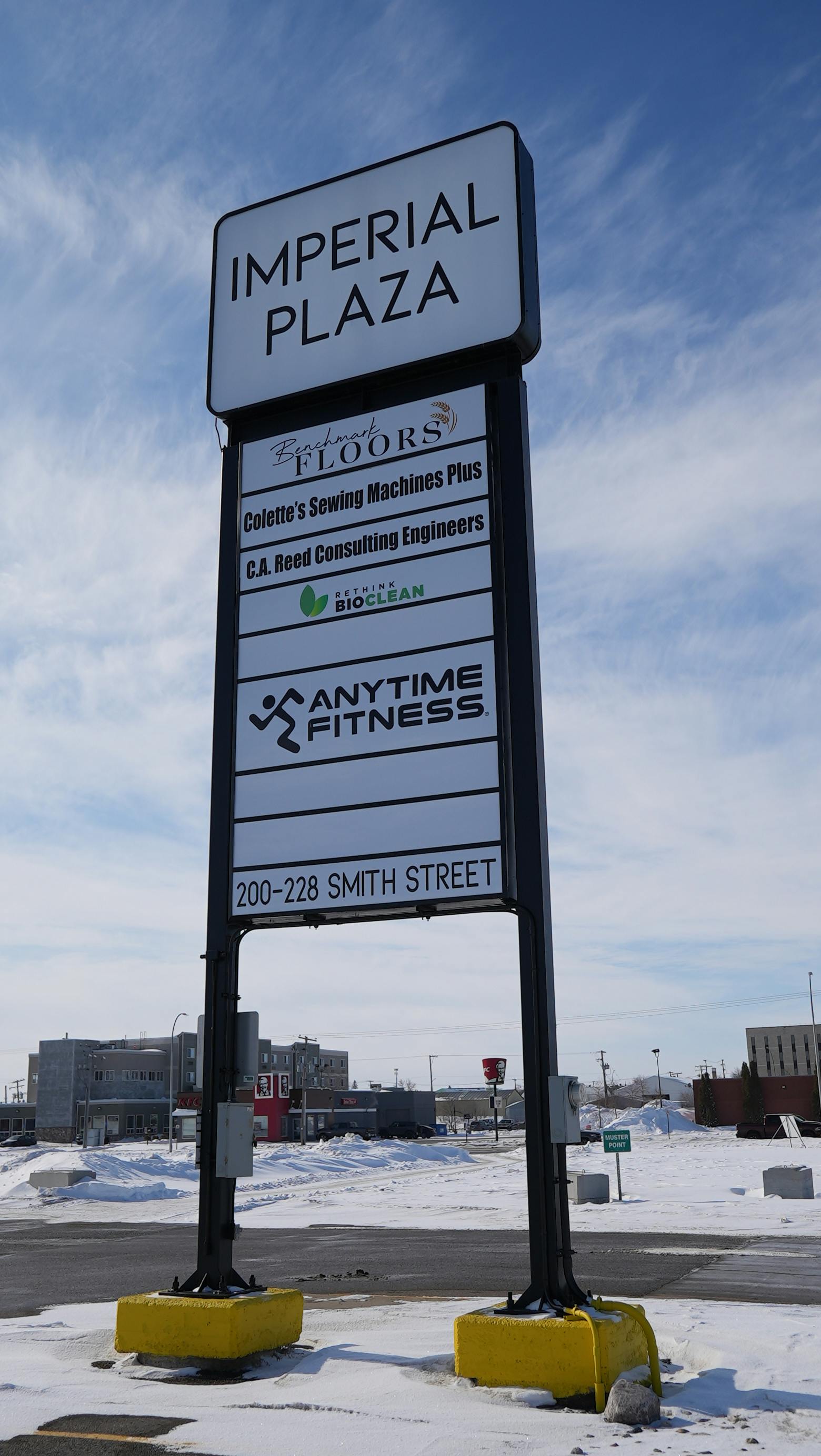 Imperial Plaza Sign Refresh