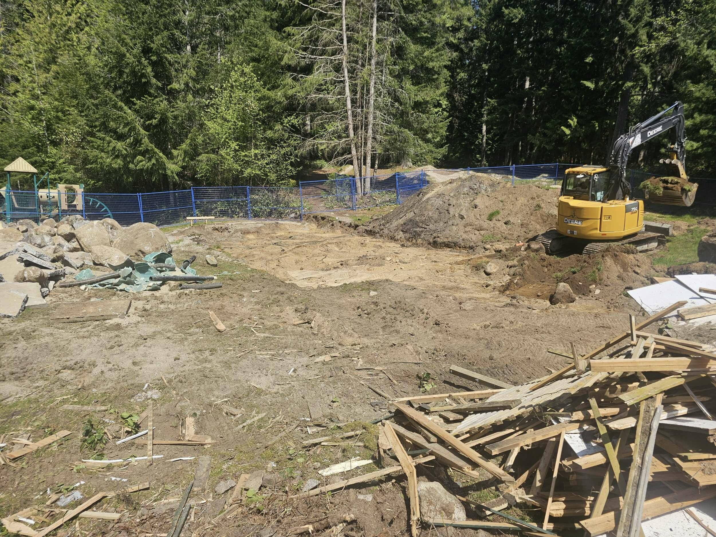 April - Site Preparation