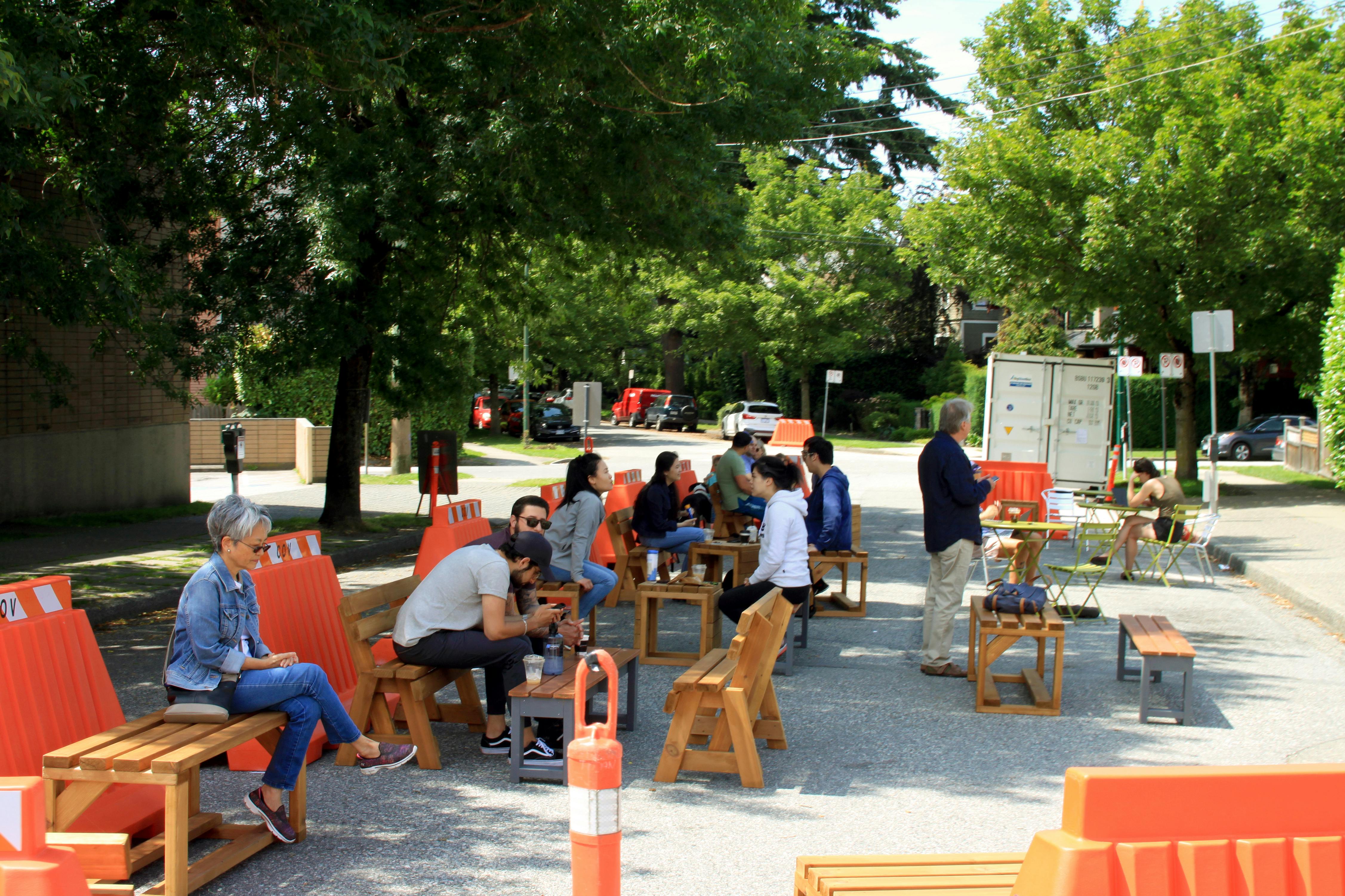 18th & Cambie Pop-up Plaza