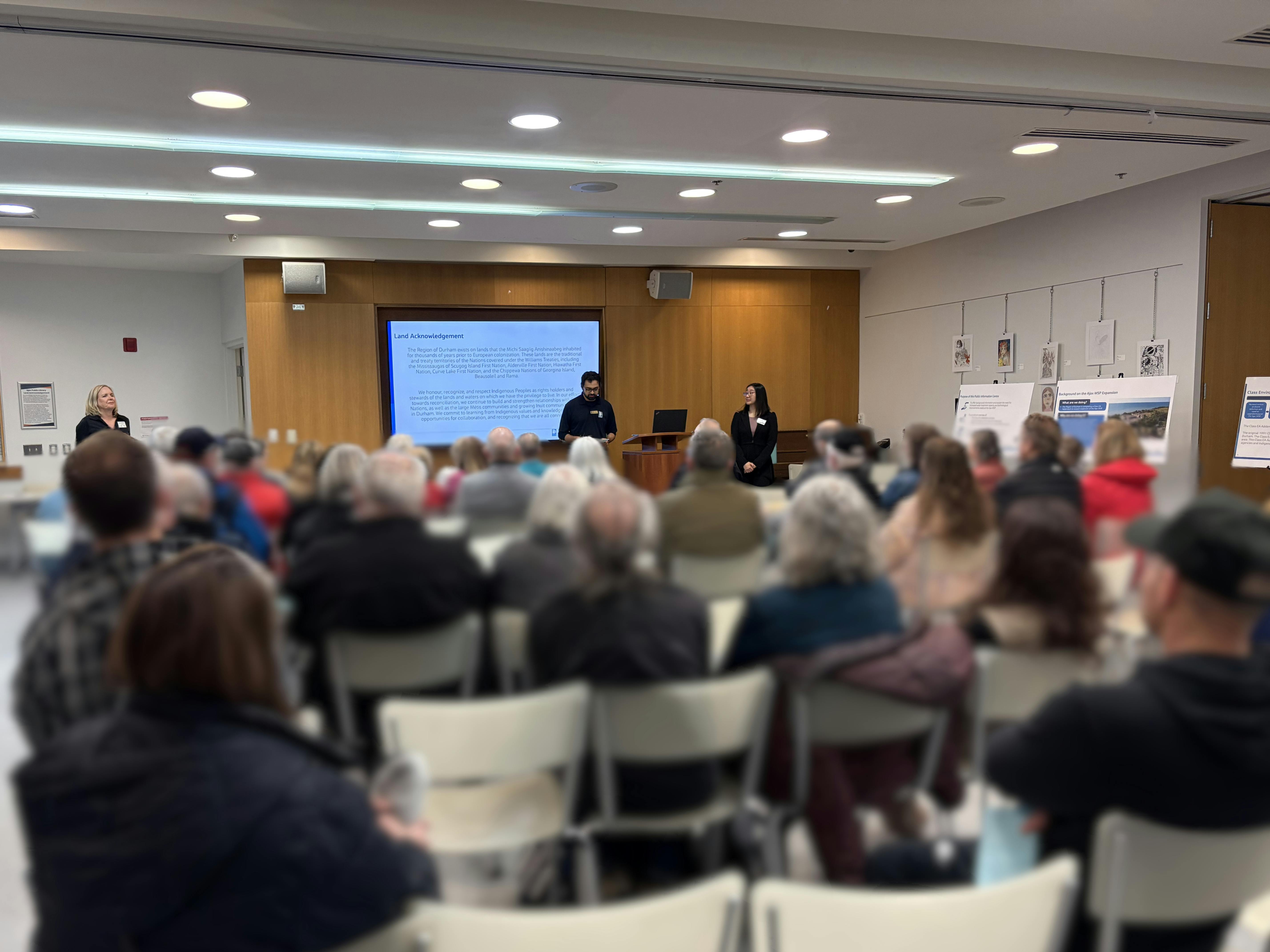 Thank you to everyone who joined us at the Public Information Centre on March 24, 2026. 