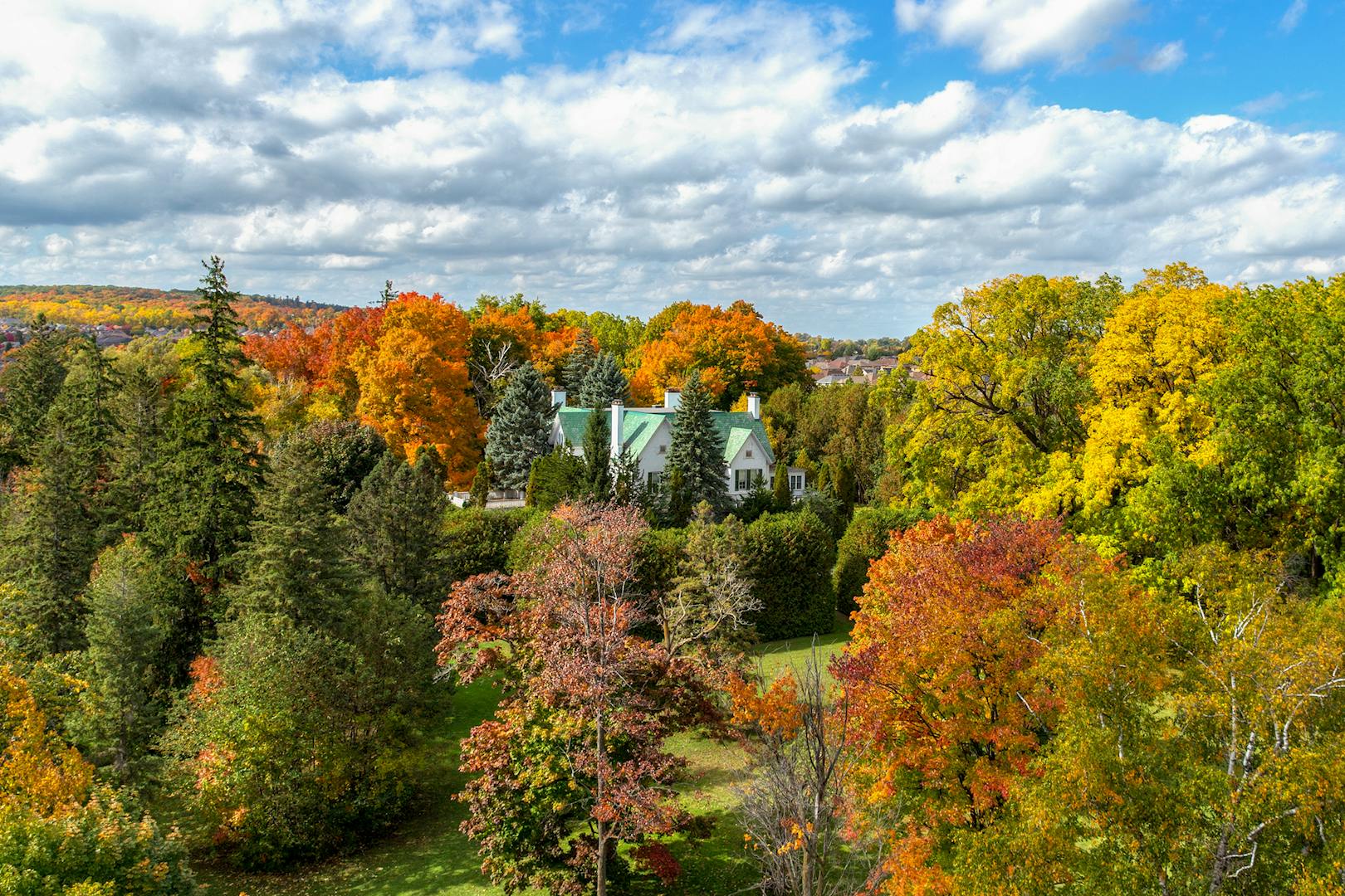 Mulock Park in the Fall